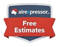free estimates badge