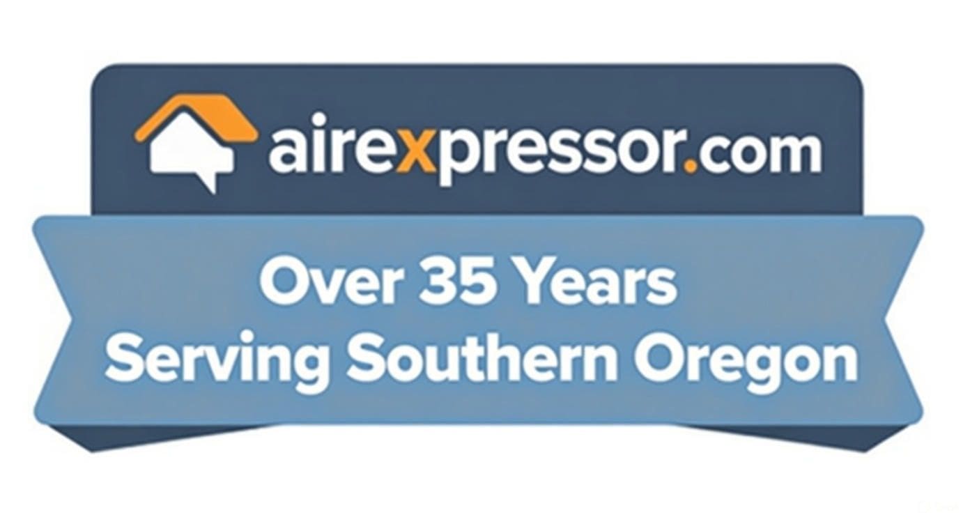 over 35 years serving southern oregon badge